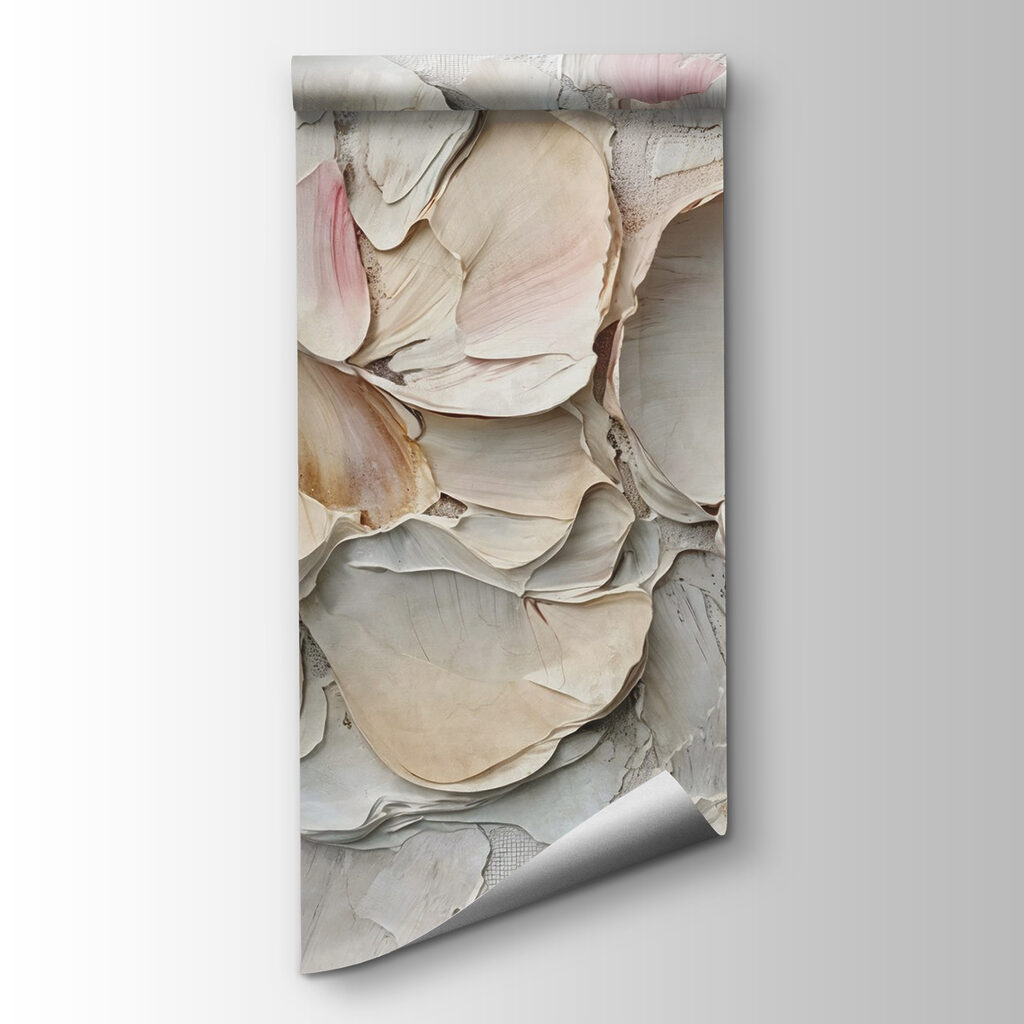 Delicate petals in soft hues