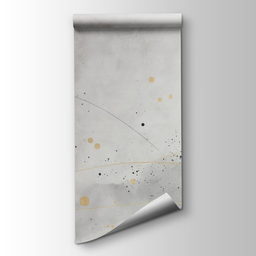 Abstract circles on a soft background