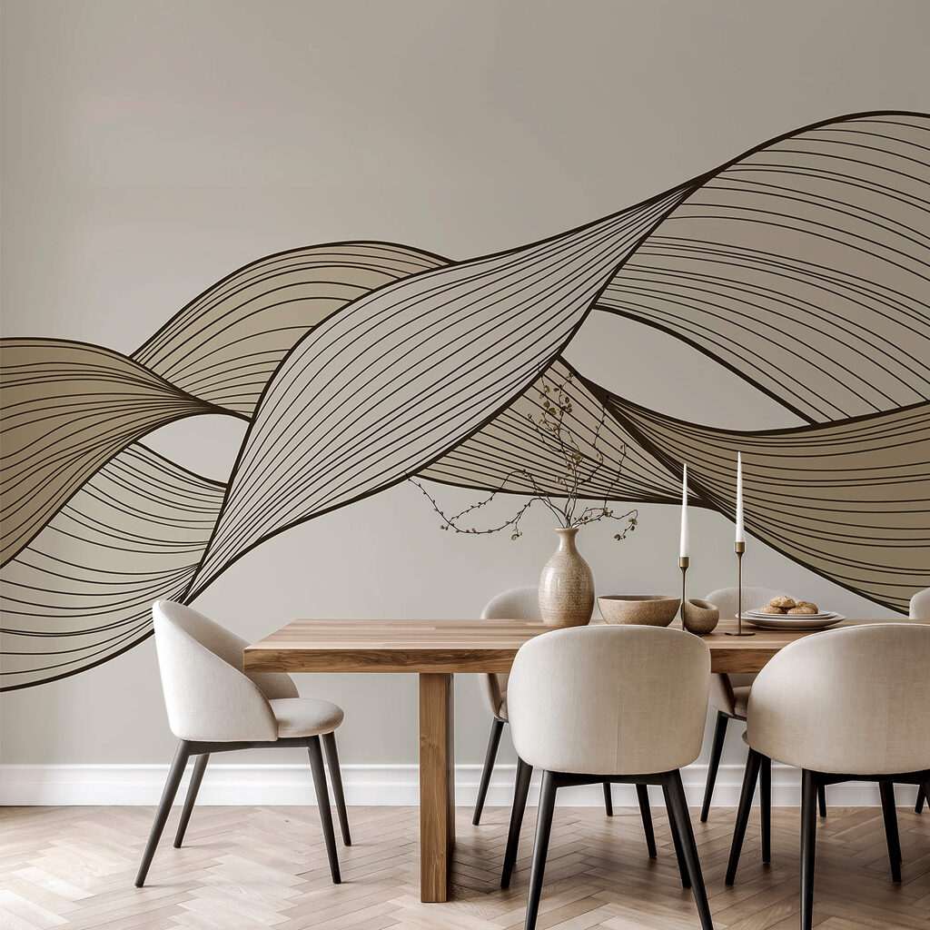 Hnědé a černé vlnovky