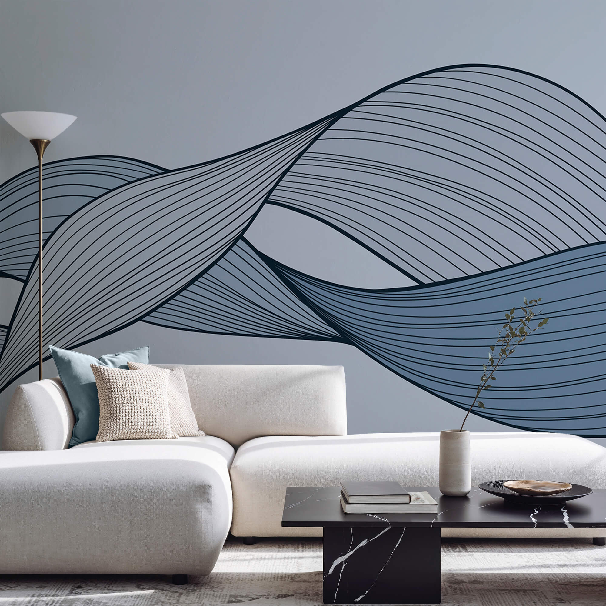 Modré a černé vlnovky