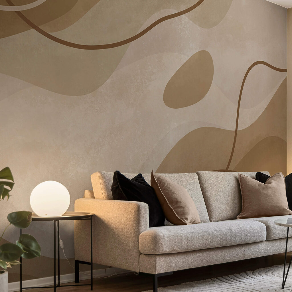 Hnědé a bílé pozadí