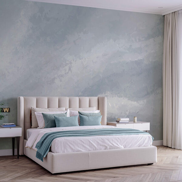 Jemné vlny měkkých barev