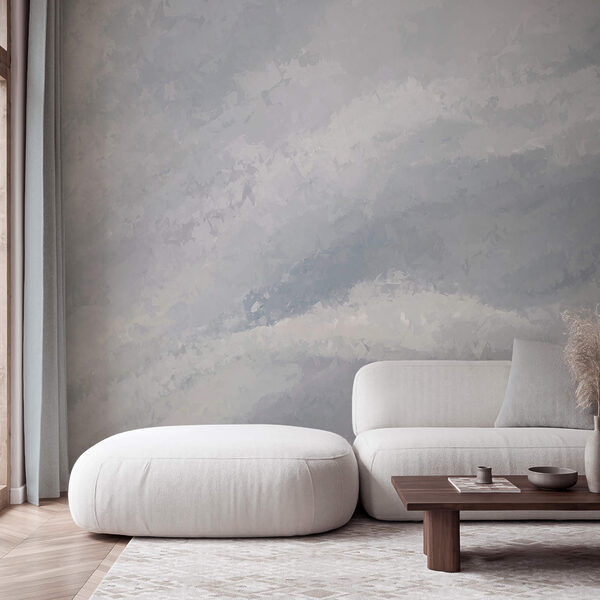 Jemné vlny měkkých barev