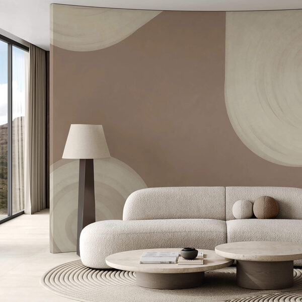 Bílé vířící kruhy