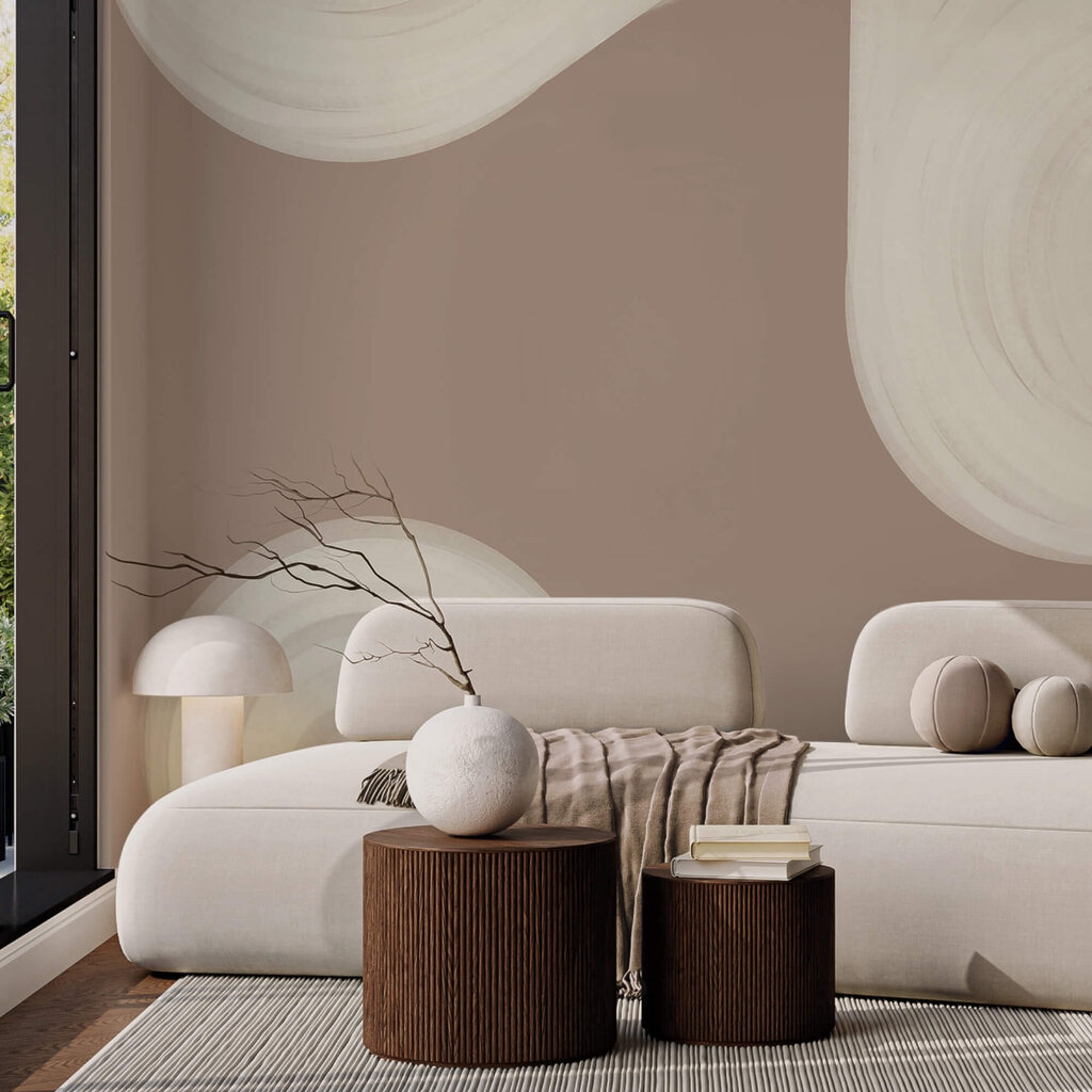 Bílé vířící kruhy