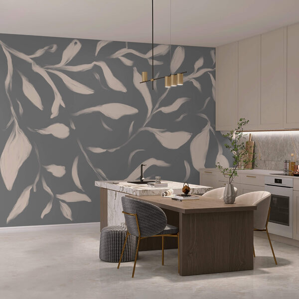 Jemné listy na měkkém pozadí