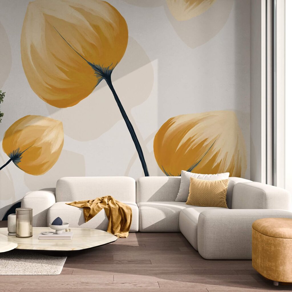 Jemné okvětní lístky v jemných odstínech