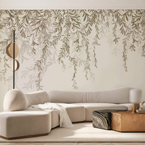 Jemné listy v jemných odstínech