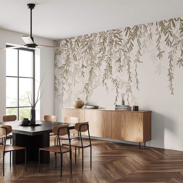 Jemné listy v jemných odstínech