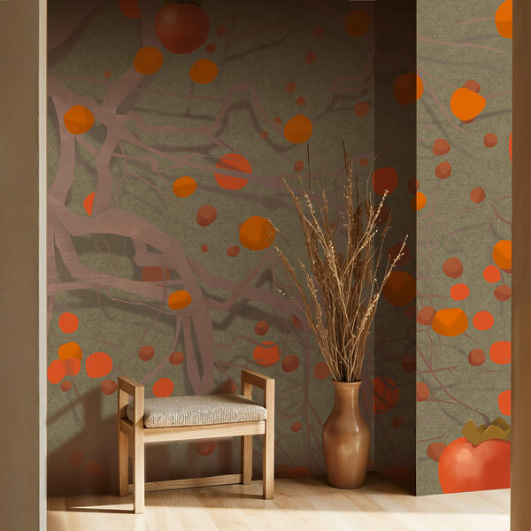 Strom s oranžovými plody