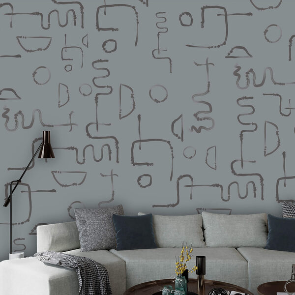 Fototapeta Fototapeta Vzor čar a tvarů (Katalogové číslo: t00478)