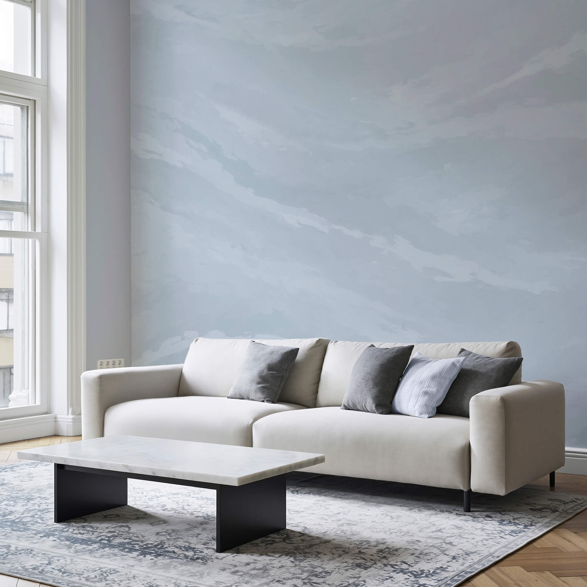 Bílé a šedé pozadí