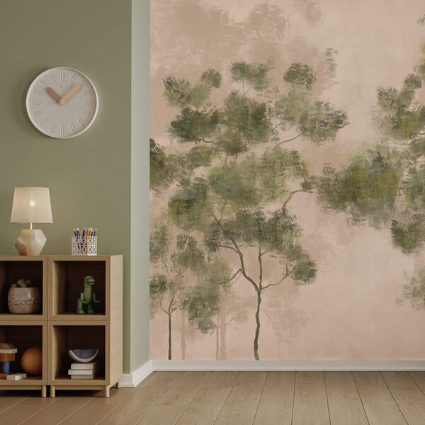 Skupina stromů se zelenými listy