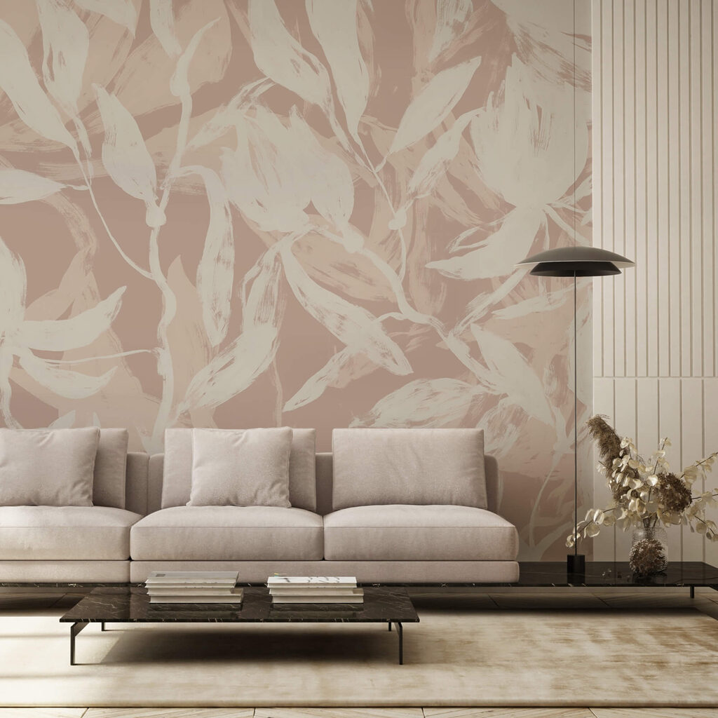 Jemné listy na měkkém pozadí Jemné listy na měkkém pozadí