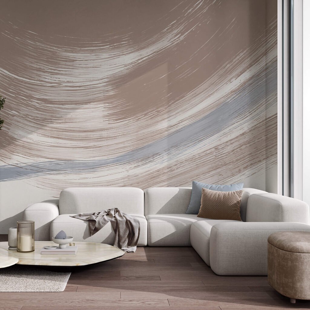 Jemné odstíny se mísí v něžném pohybu