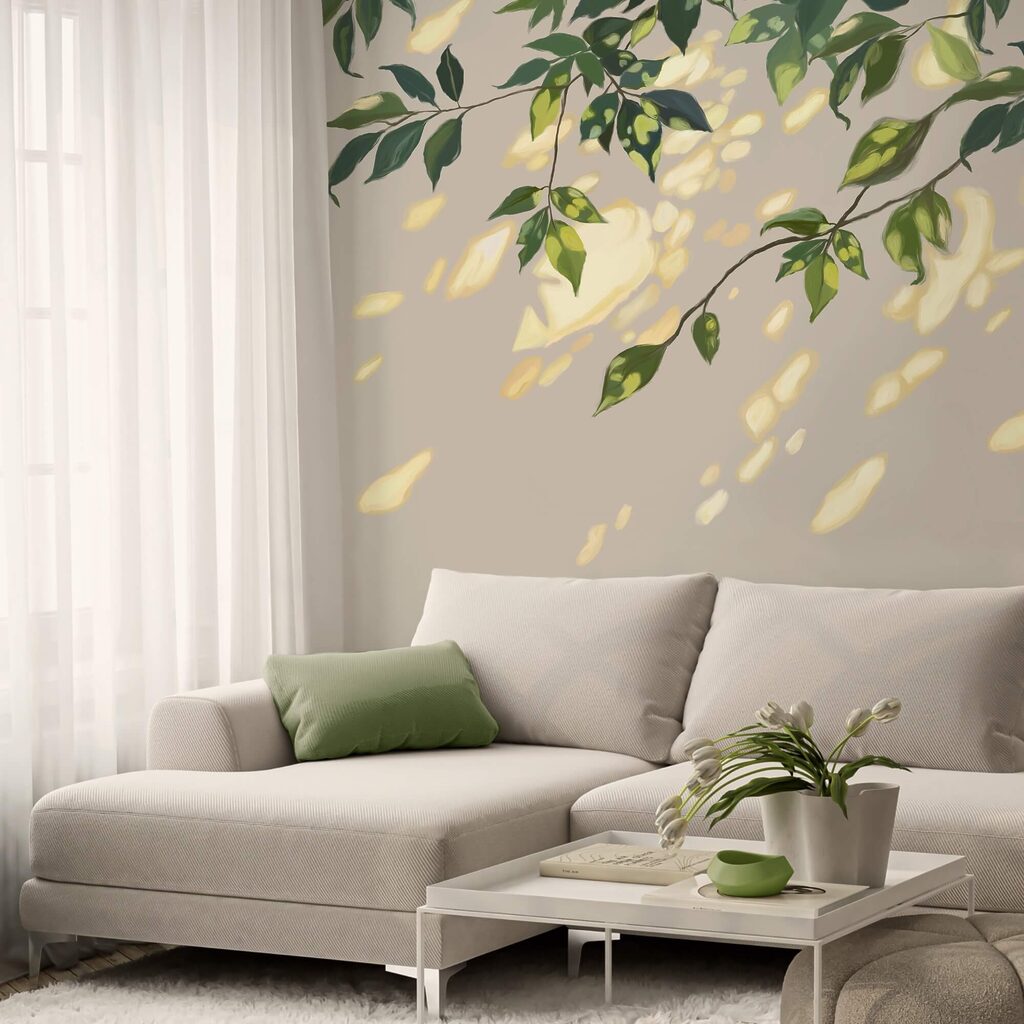 Větev s listy Větev s listy