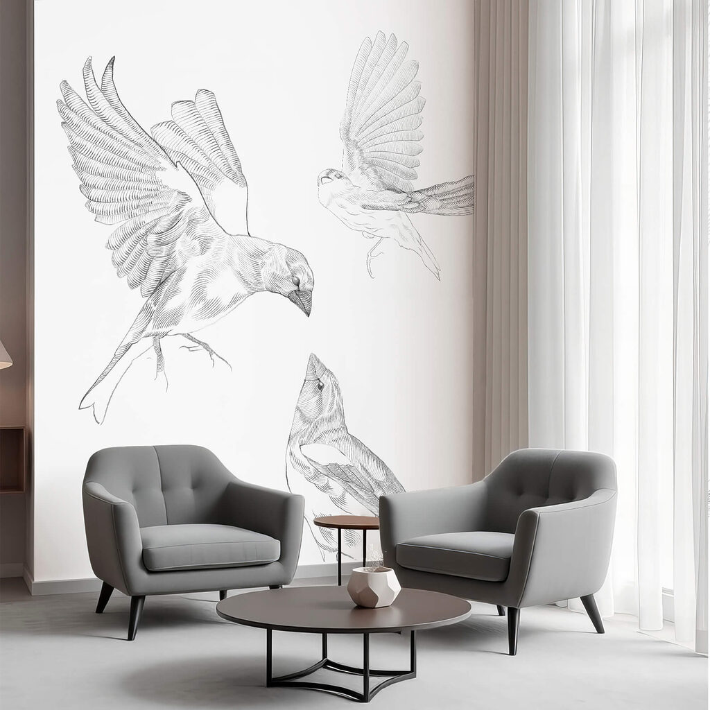 Skupina ptáků s křídly