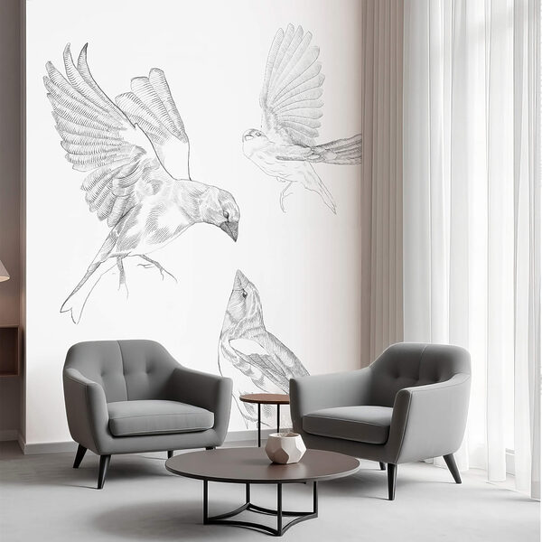 Skupina ptáků s křídly