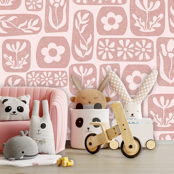 Vzor květů a listů Vzor květů a listů