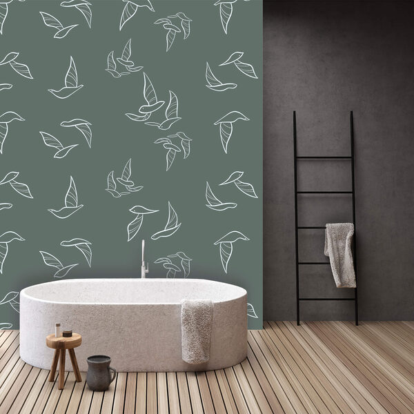 Fototapeta Fototapeta Vzor letu ptáků (Katalogové číslo: t00584)