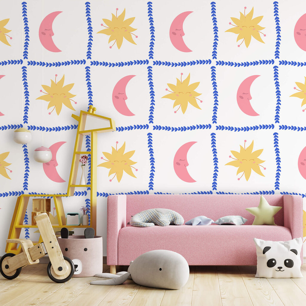 Vzor slunce a měsíce Vzor slunce a měsíce