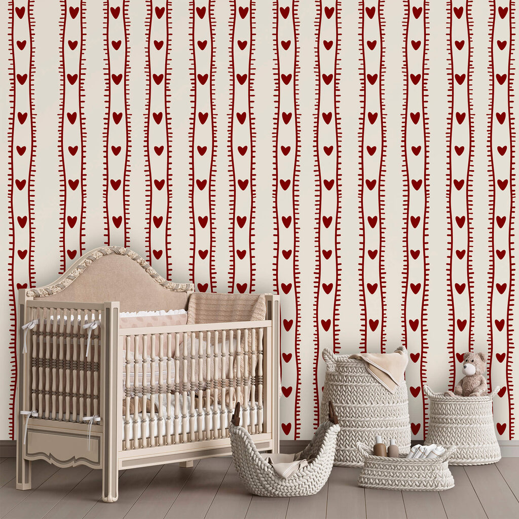 Červený a bílý vzor Červený a bílý vzor