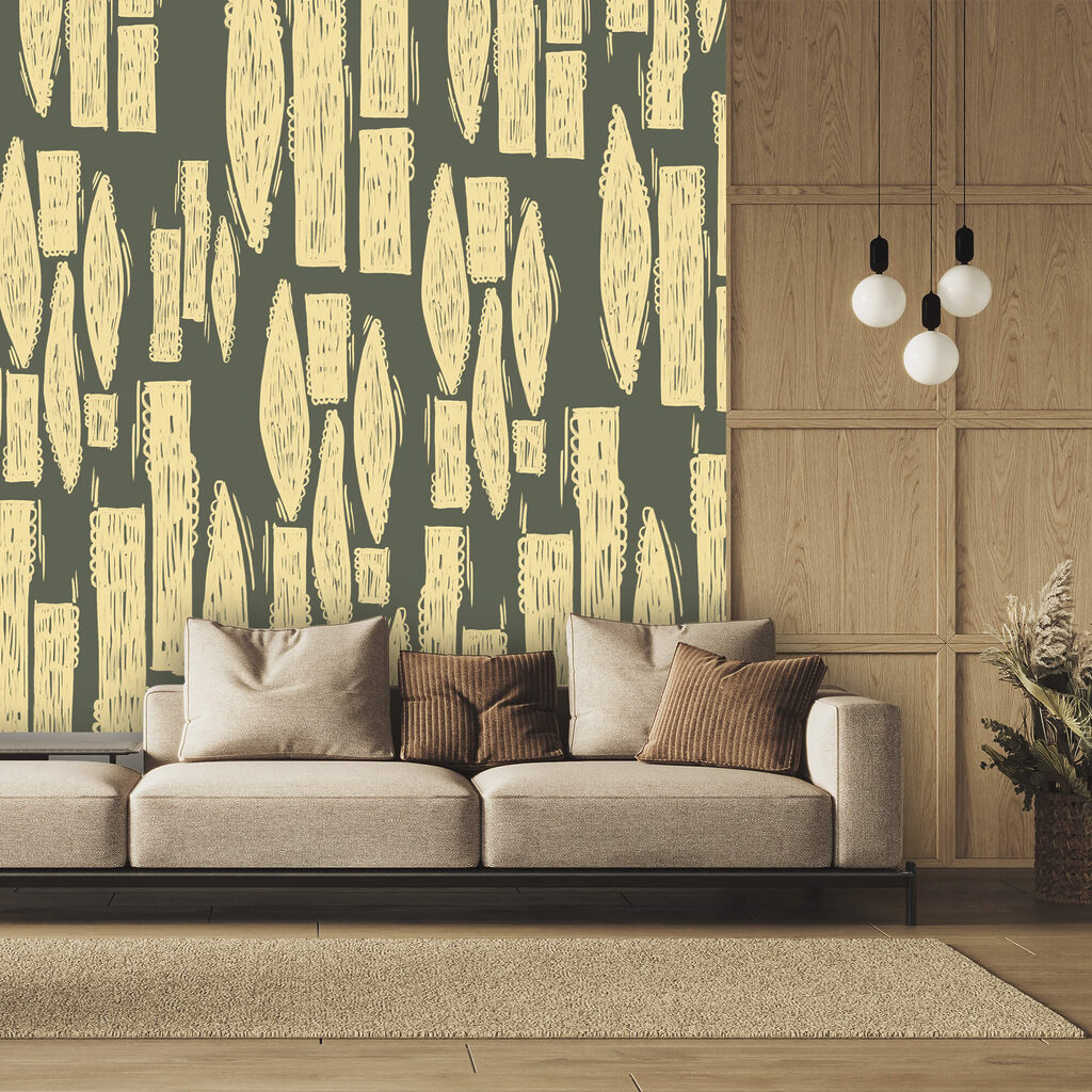 Vzor obdélníků a čar