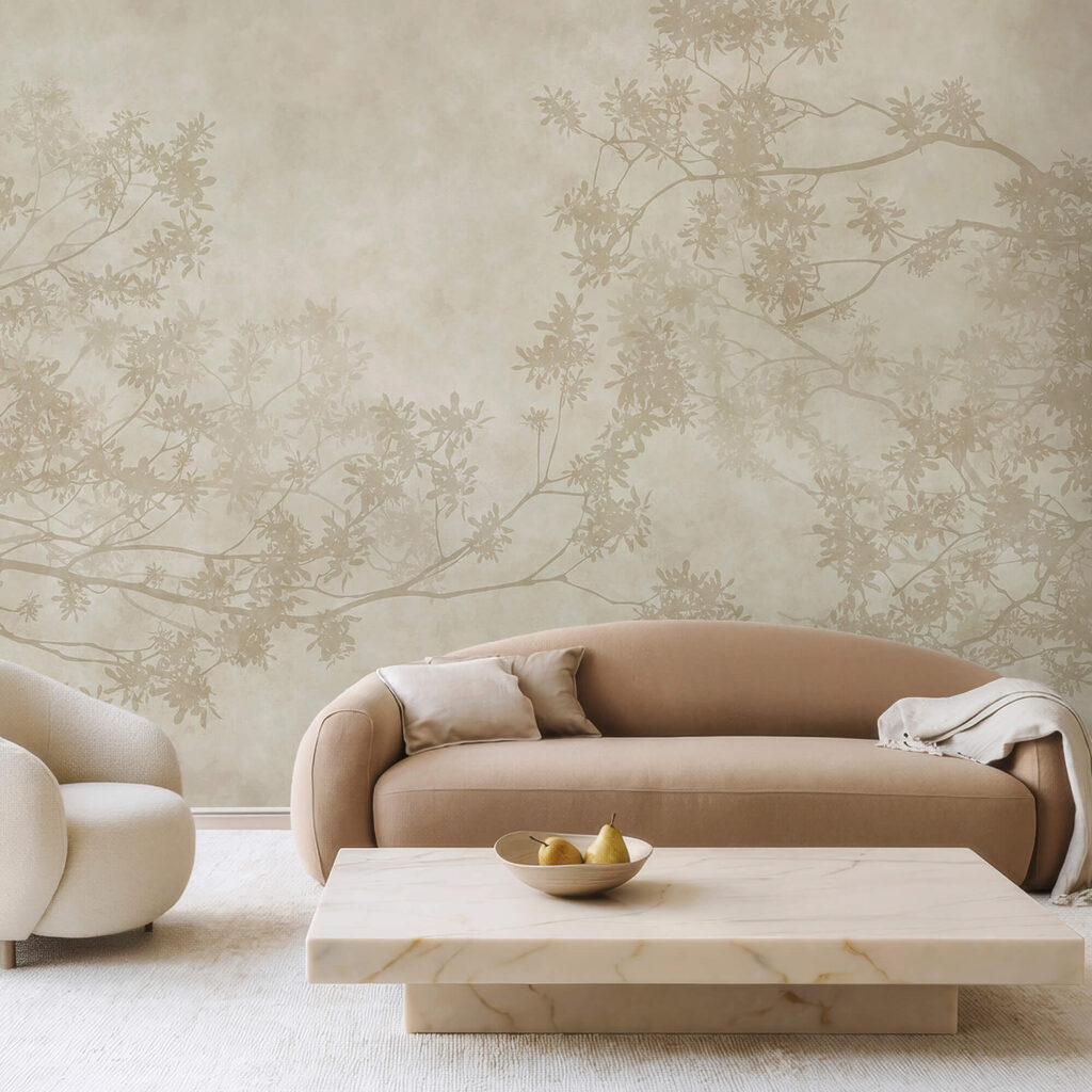 Větve stromů s listy Větve stromů s listy