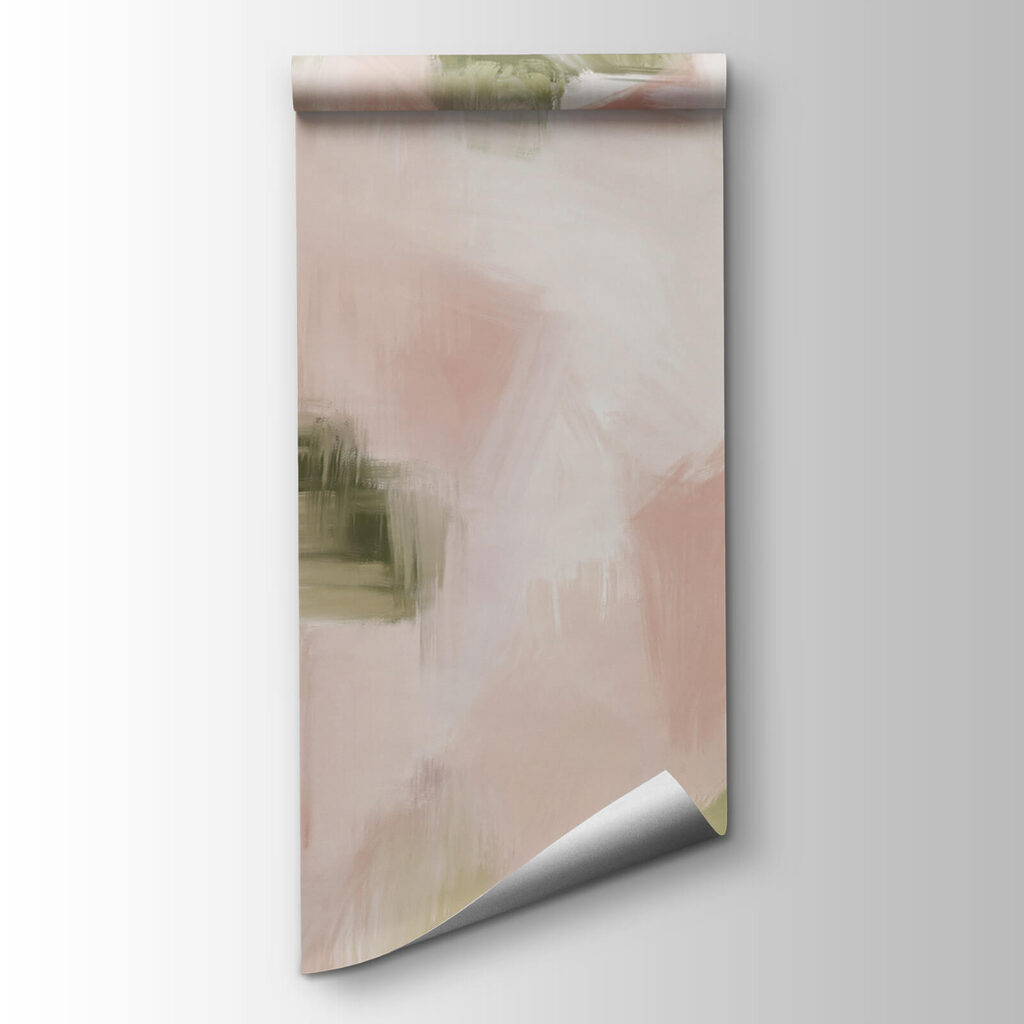 Abstract hues in soft pastel tones