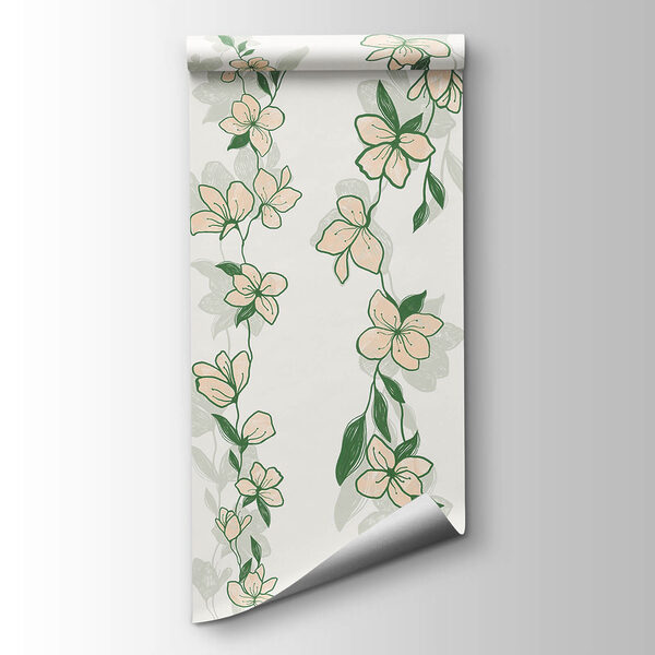 Pattern of flowers and leaves Pattern of flowers and leaves