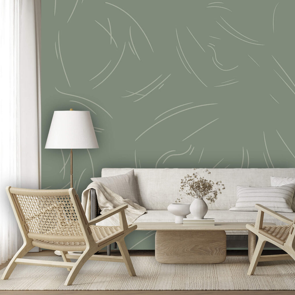 Šedé pozadí s bílými čarami