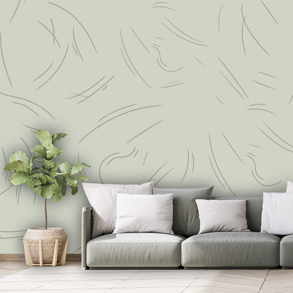 Jemné linie vytvářejí ladný pohyb