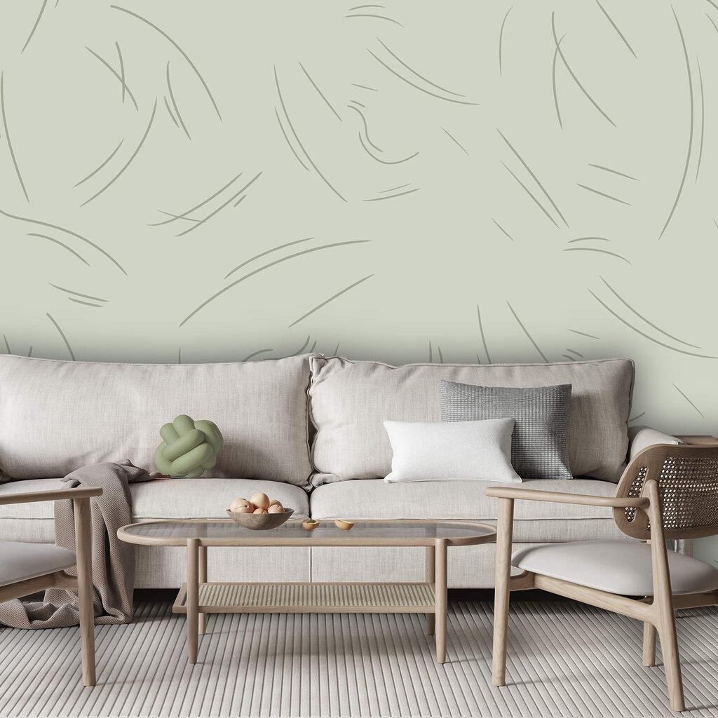 Jemné linie vytvářejí ladný pohyb