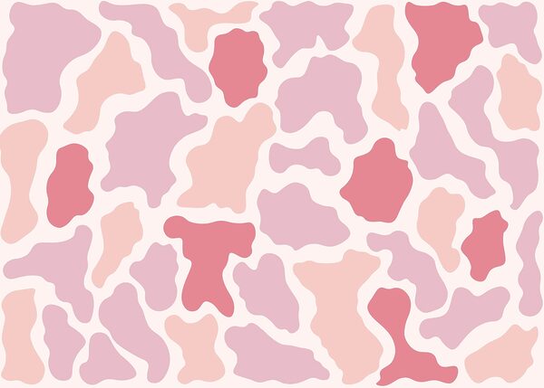 Pink and white pattern
