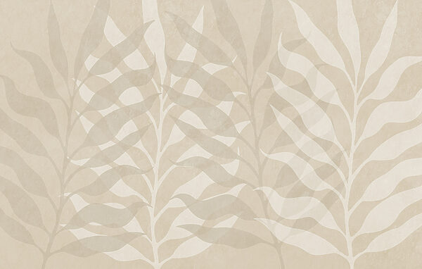 White and tan leaf pattern White and tan leaf pattern