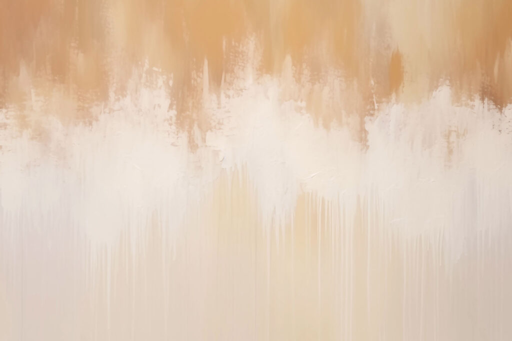 White and tan wall