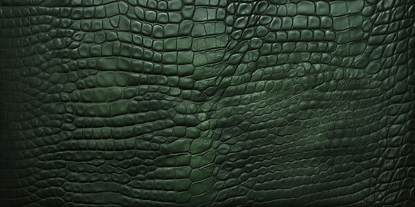 Textured green surface with unique patterns
