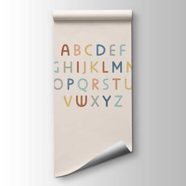 Group of letters on a white background