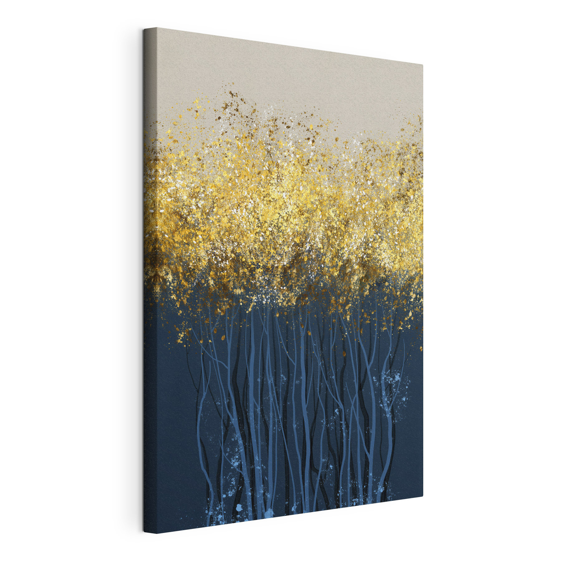 A painting of a tree A painting of a tree