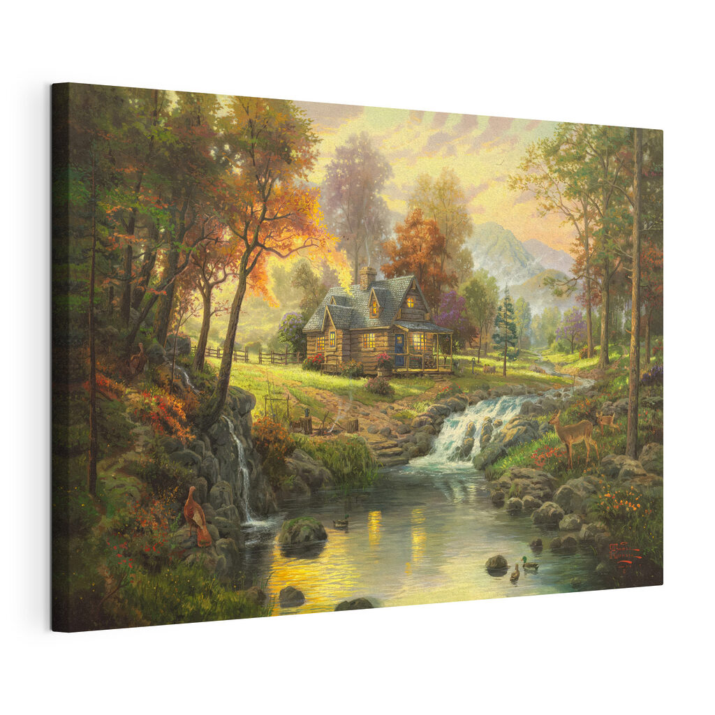 A house by a river