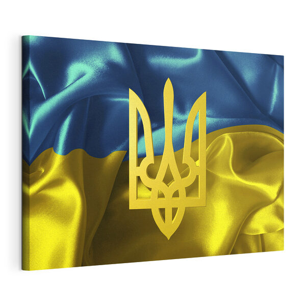 Obraz Ukraine's Vibrant Emblem Waves (Katalogové číslo: s26671) Obraz Ukraine's Vibrant Emblem Waves (Katalogové číslo: s26671)