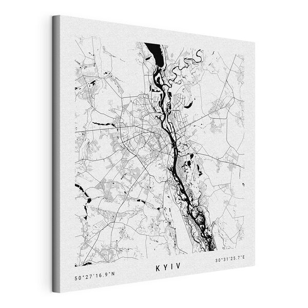 Obraz Mapa města (Katalogové číslo: s31428v1) Obraz Obraz Mapa města (Katalogové číslo: s31428v1)