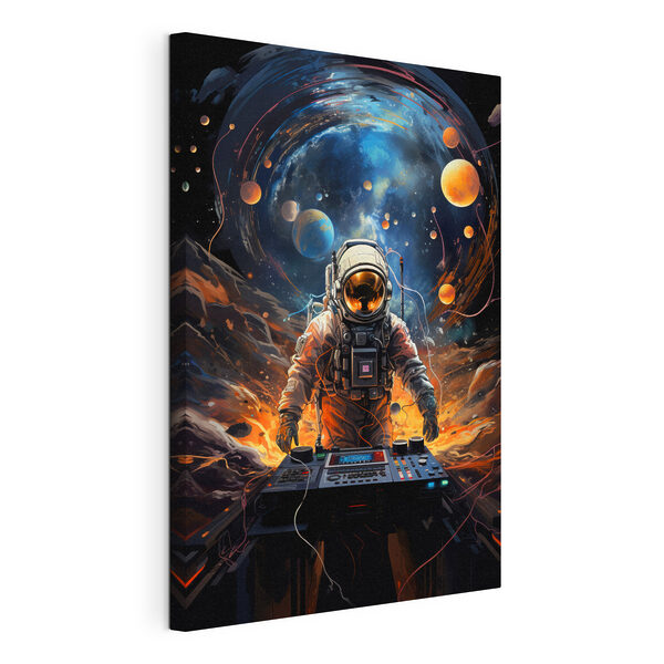 Obraz Astronaut ve vesmíru se strojem (Katalogové číslo: s34216) Obraz Obraz Astronaut ve vesmíru se strojem (Katalogové číslo: s34216)