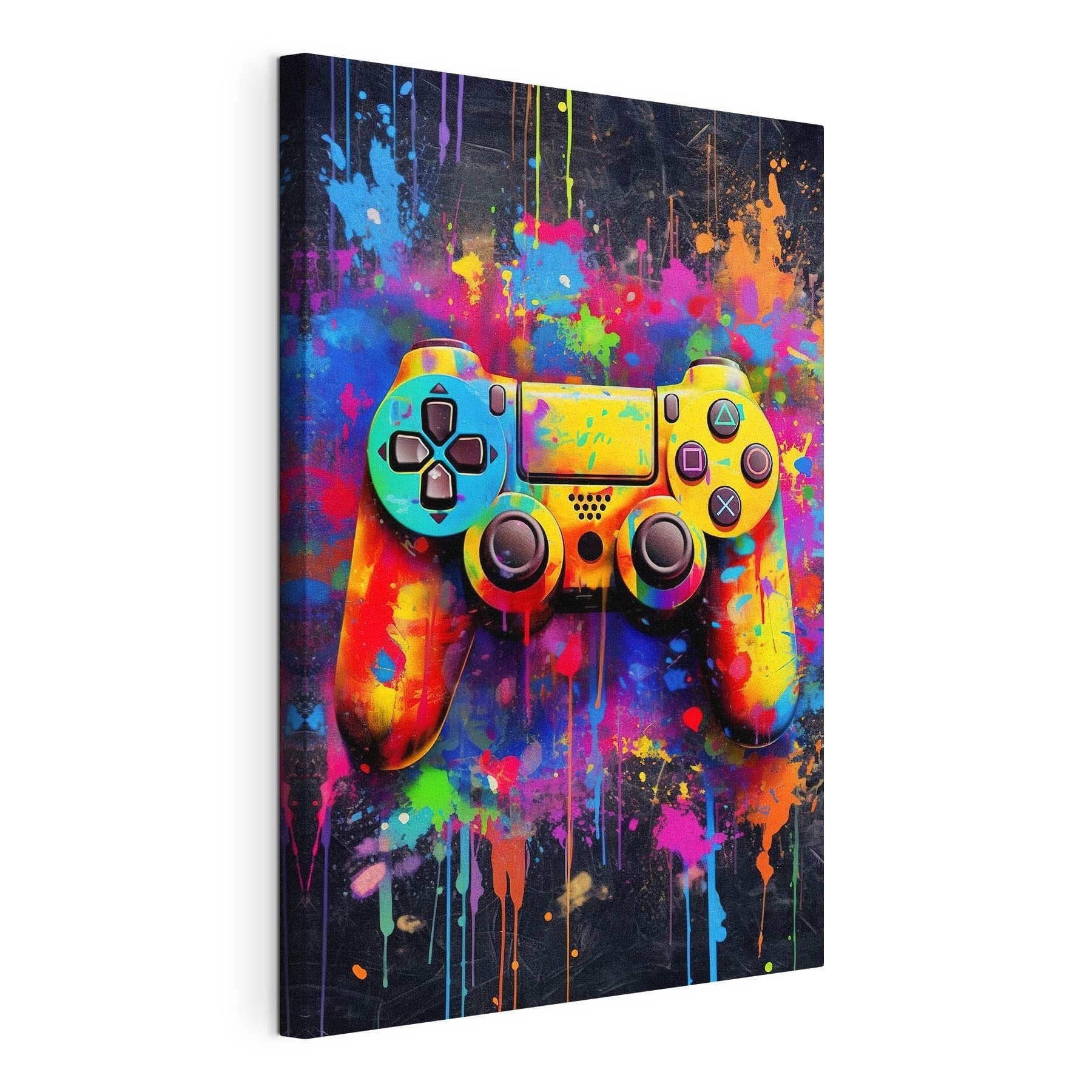 Colorful video game controller