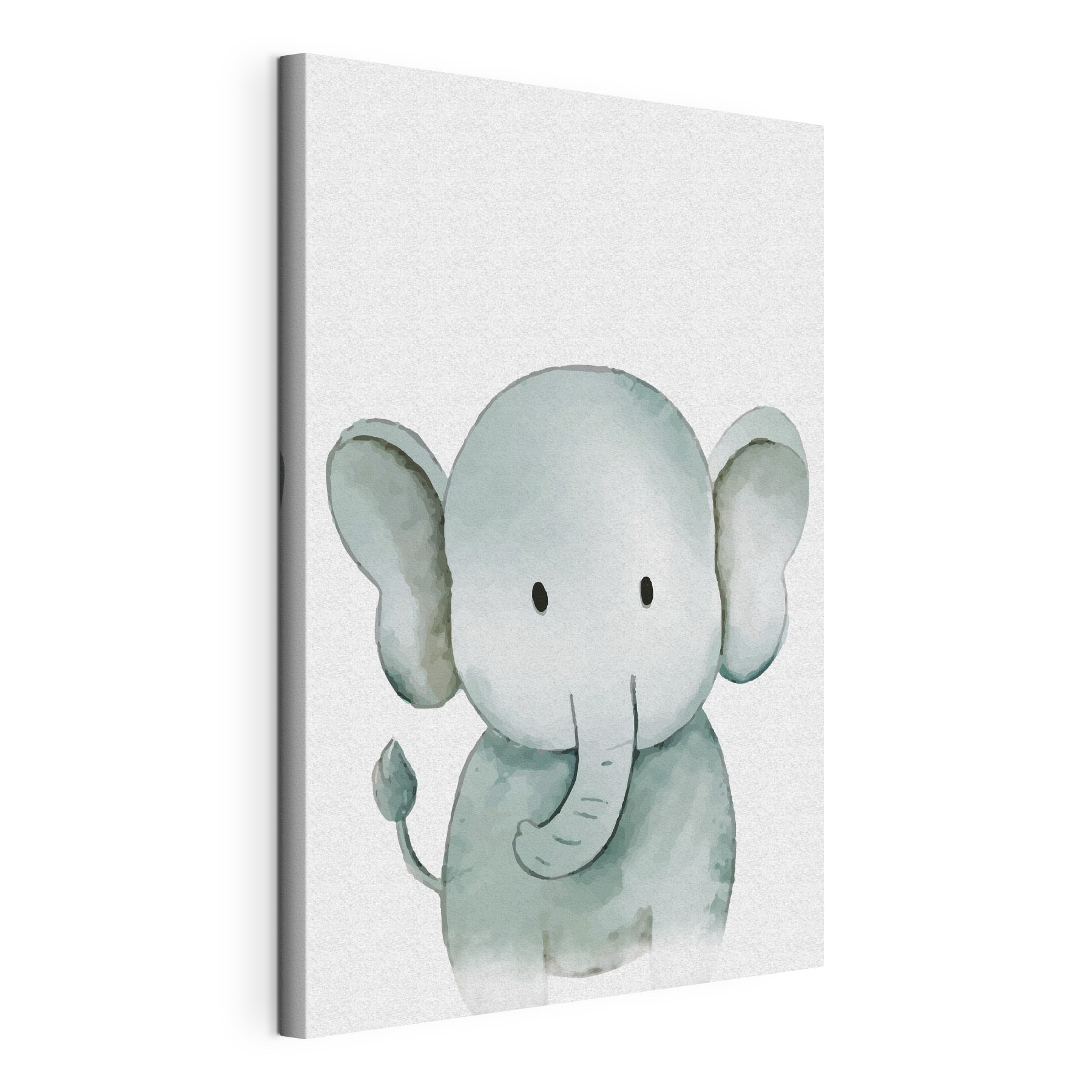 A cartoon of an elephant