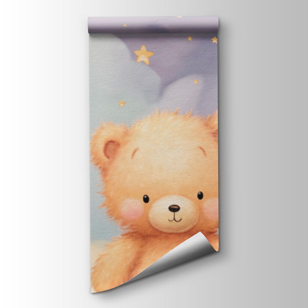 Teddy bear sitting on a cloud Teddy bear sitting on a cloud