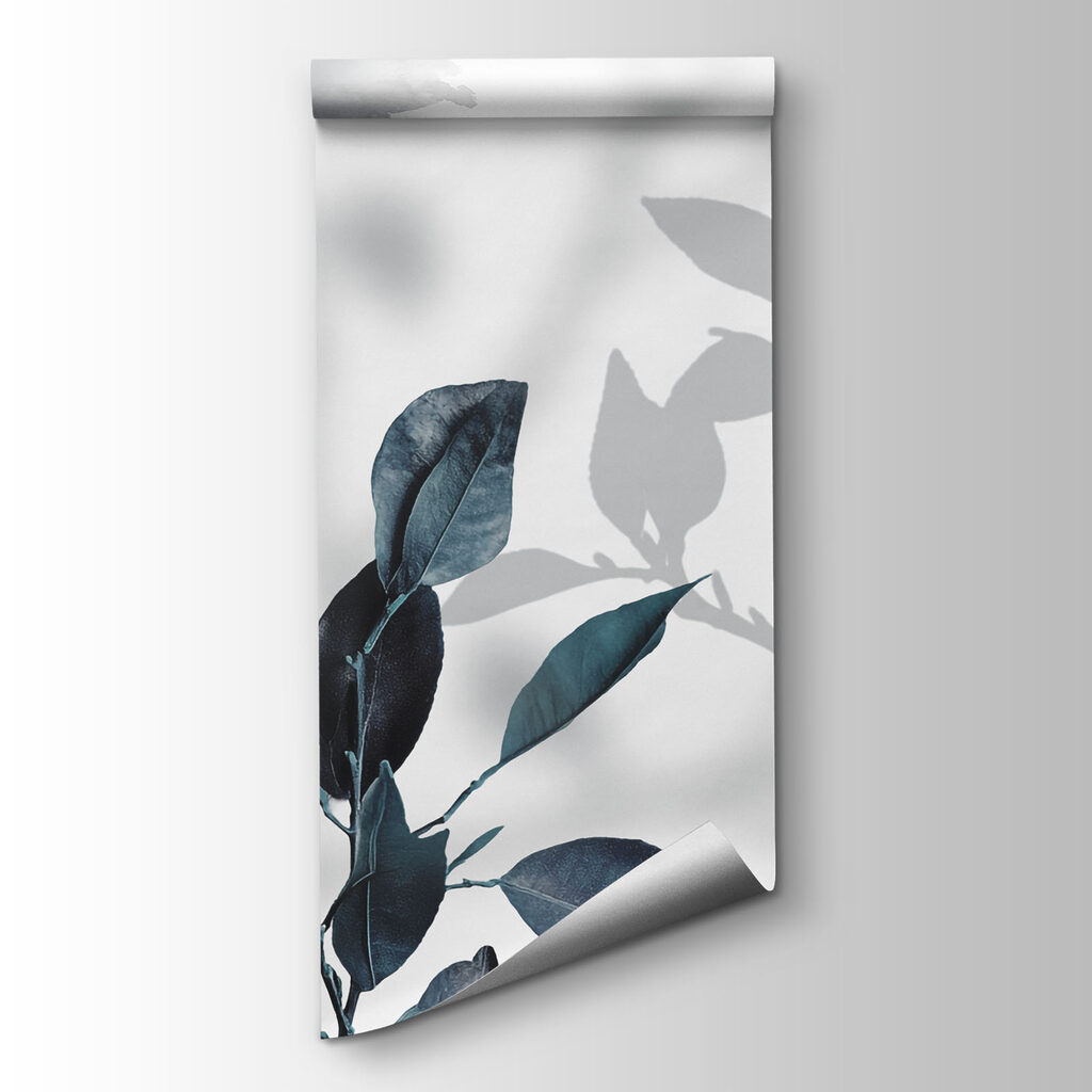 Group of leaves and branches