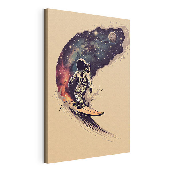 Obraz Obraz Astronaut na surfu (Katalogové číslo: s38636)