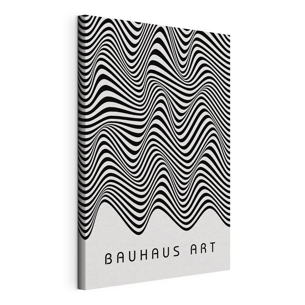 A black and white striped pattern