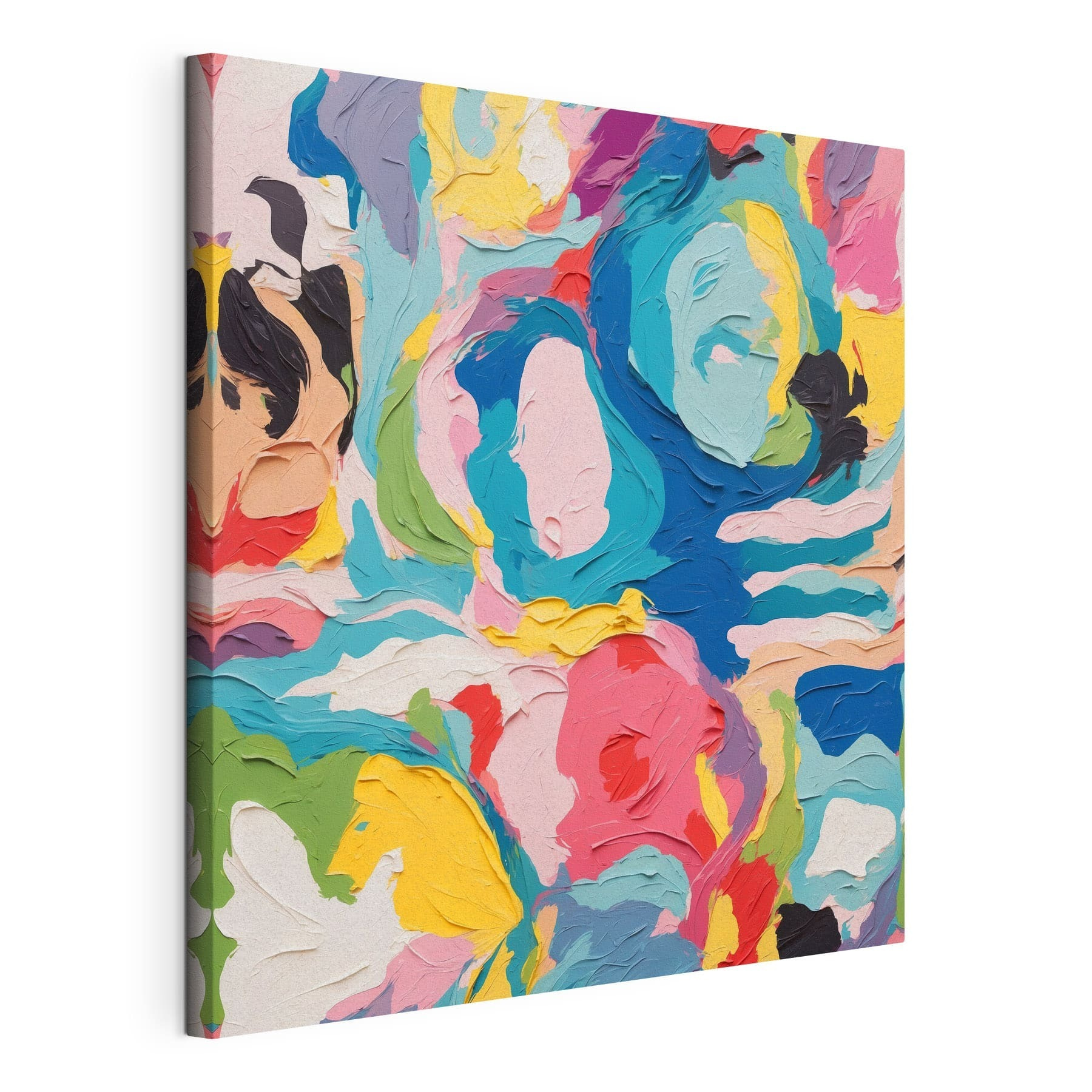 Colorful painting of flowers Colorful painting of flowers